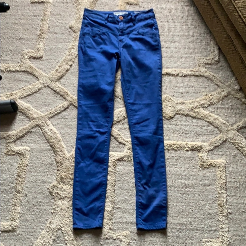 Bullhead denim cobalt blue pants